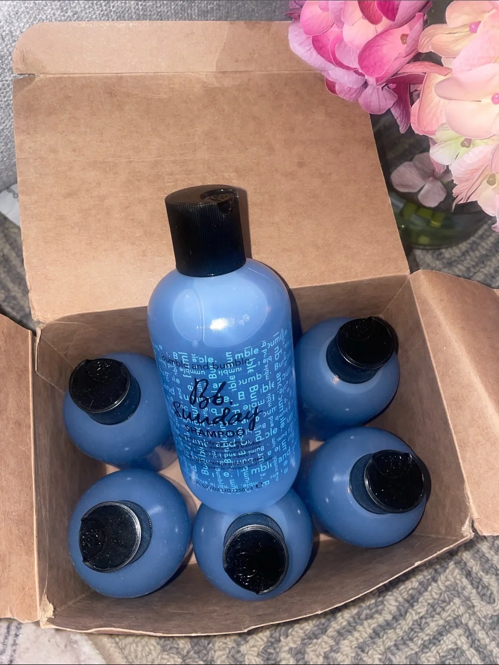 BN Bumble and bumble Sunday Shampoo Hair Bottles X 6 bottles, each 8.5 oz each